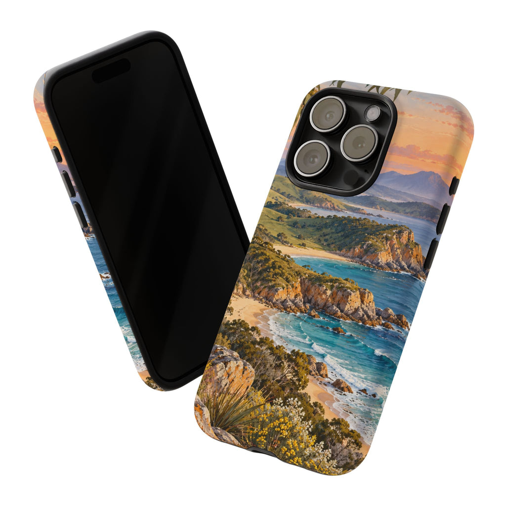 Coastal Sunrise | Tough Phone Case | iPhone, Samsung & Pixel | Magnetica