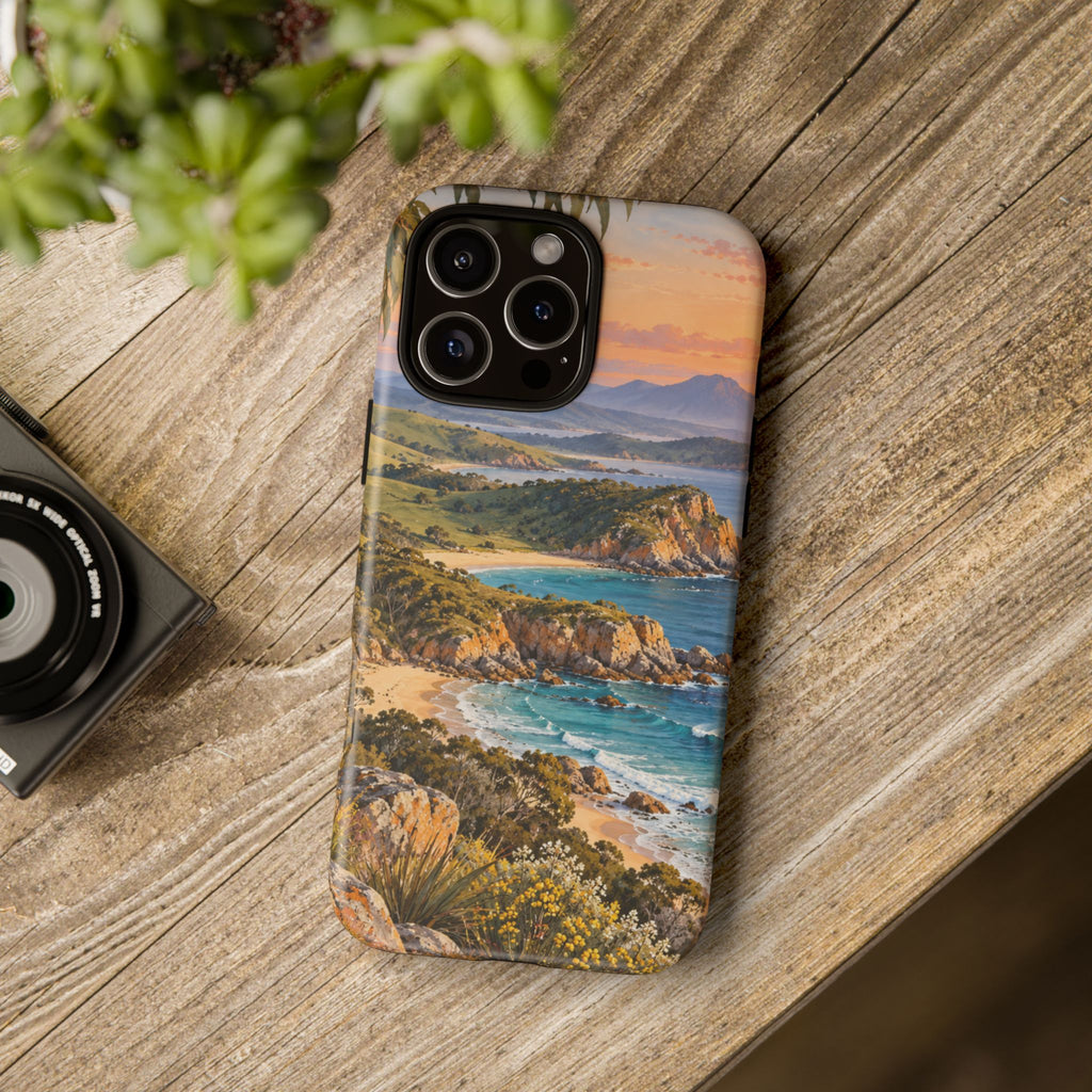Coastal Sunrise | Tough Phone Case | iPhone, Samsung & Pixel | Magnetica