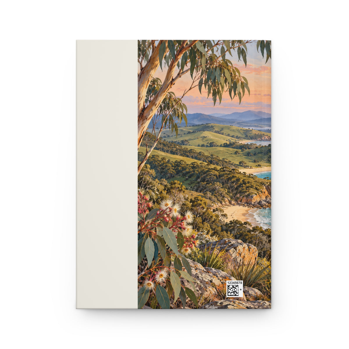 Coastal Sunrise | Matte Hardcover Lined Journal | Magnetica