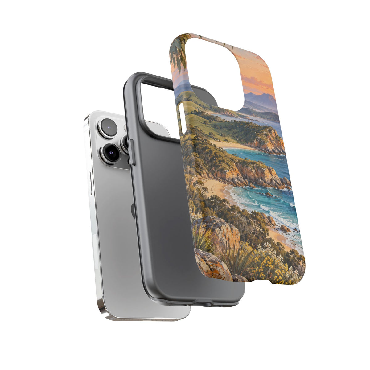 Coastal Sunrise | Tough Phone Case | iPhone, Samsung & Pixel | Magnetica
