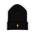 Faithful Cross | Classic Cuffed Beanie (Embroidery) | Magnetica