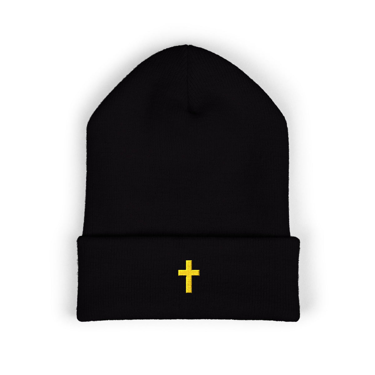Faithful Cross | Classic Cuffed Beanie (Embroidery) | Magnetica