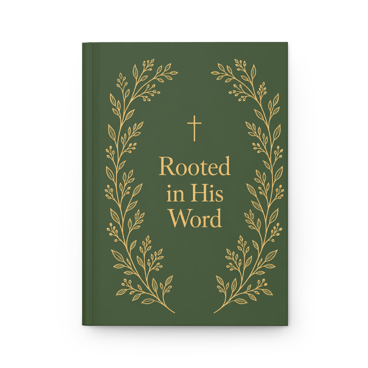 Rooted in His Word Sage Hardcover Lined Journal | Magnetica