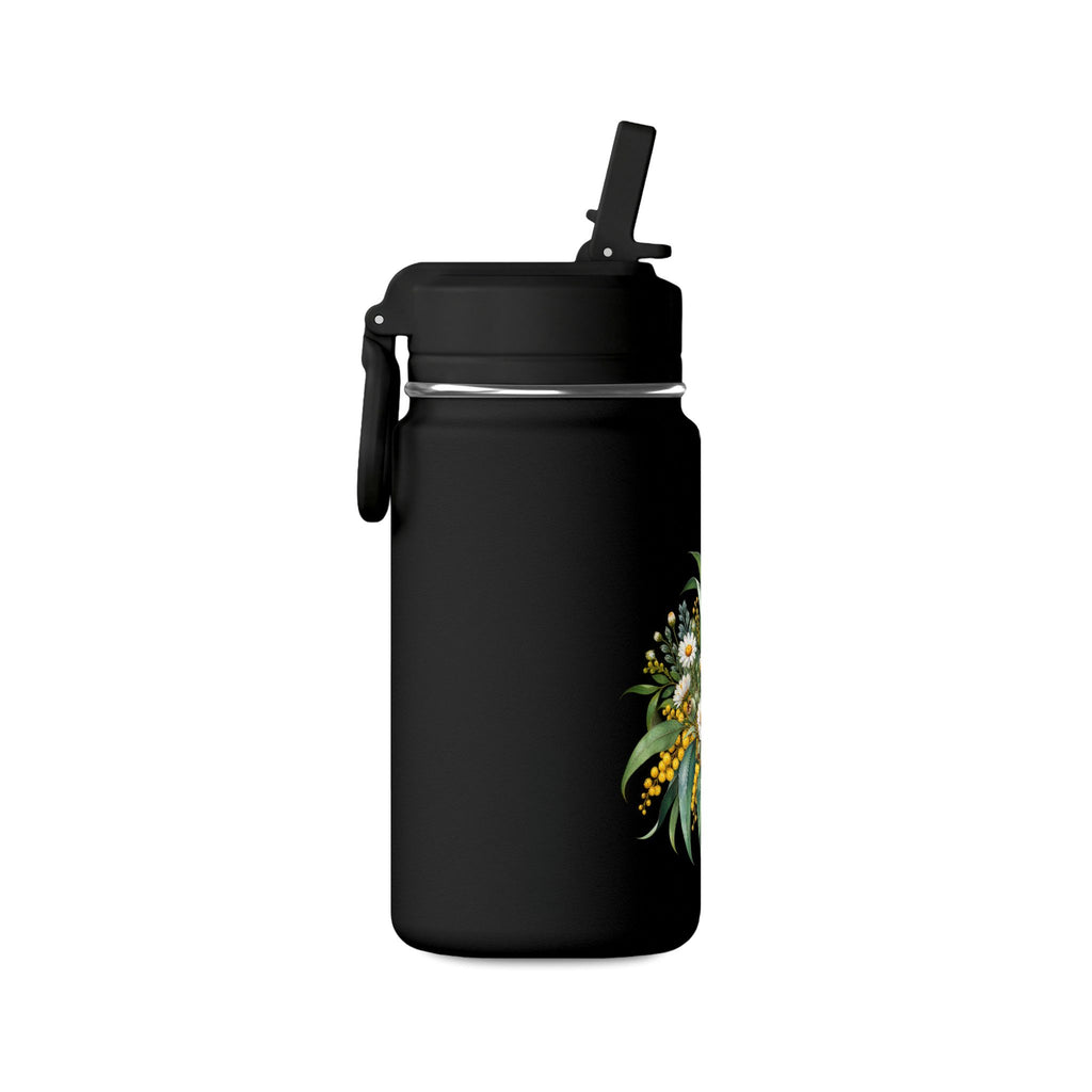 Eucalyptus & Wildflowers | Mini Water Bottle, 14oz | Magnetica