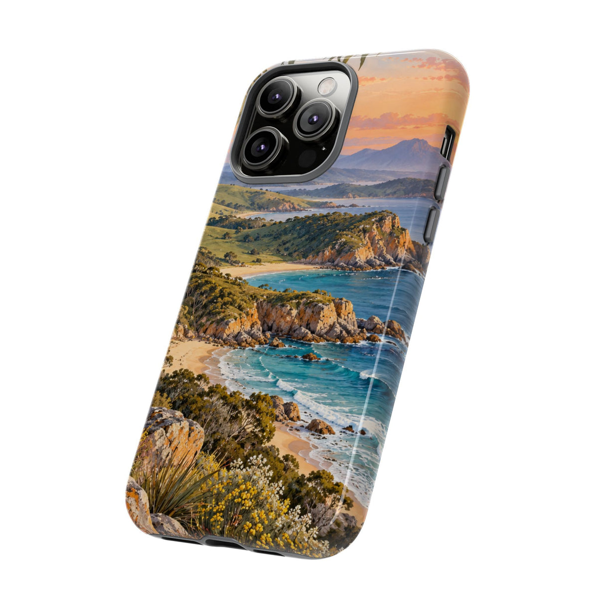 Coastal Sunrise | Tough Phone Case | iPhone, Samsung & Pixel | Magnetica
