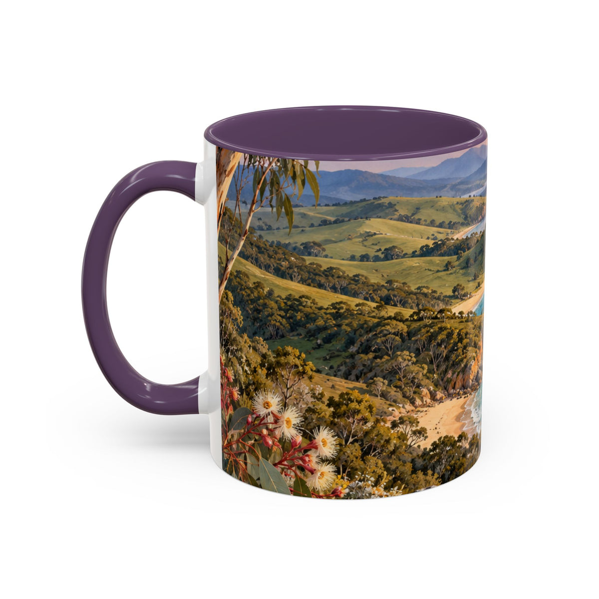 Coastal Sunrise | Accent Mug — 11oz | Magnetica