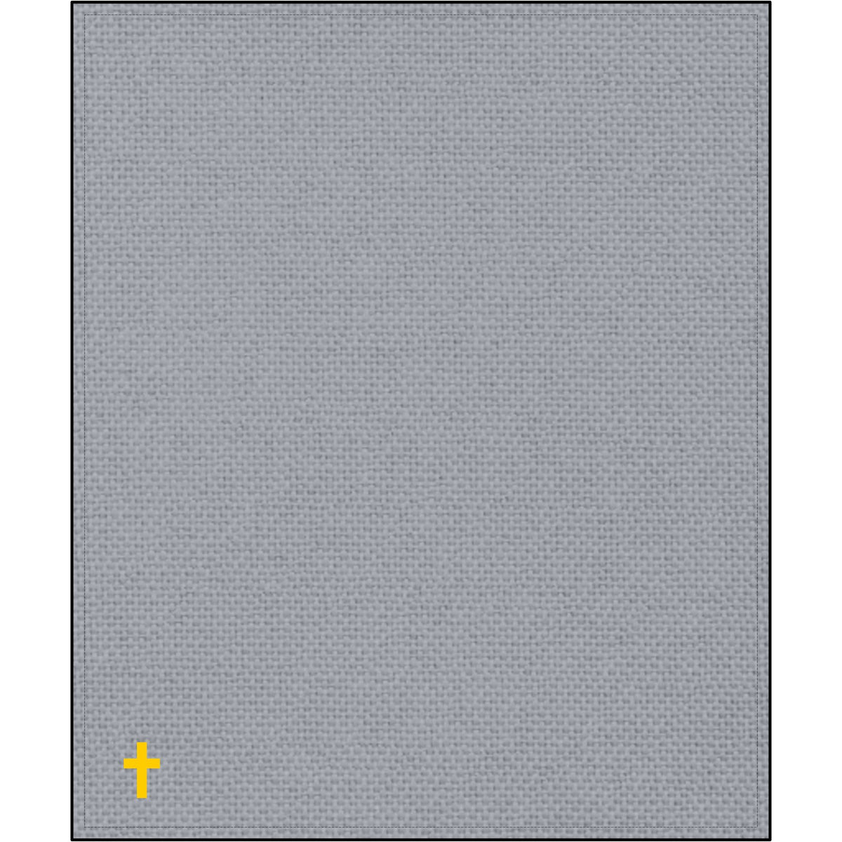 Faithful Cross | Plush Throw Blanket (Embroidery) | Magnetica