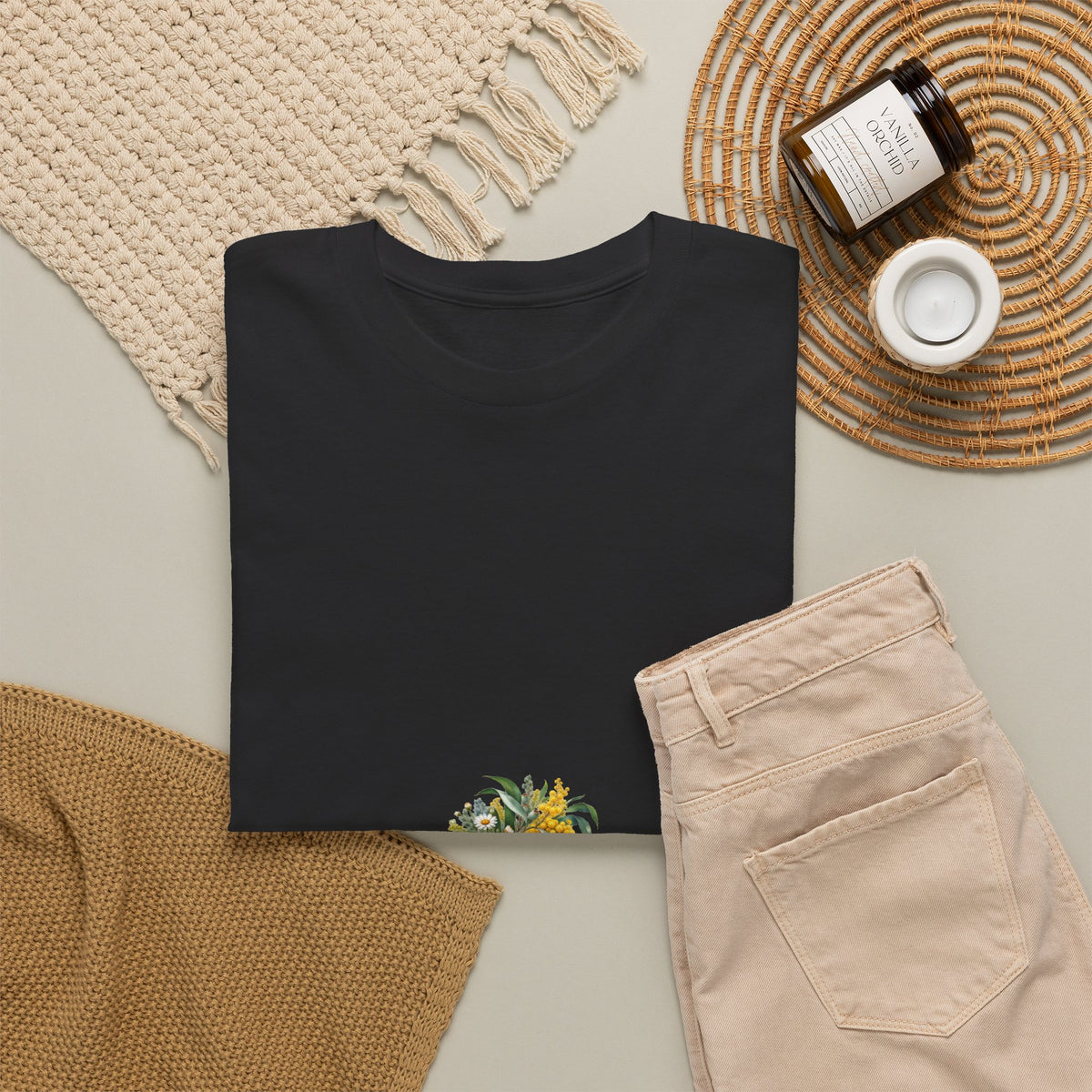 Eucalyptus & Wildflowers | Adult Unisex T-Shirt | Magnetica