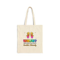 WWJW? Sandals, Obviously — Christian Cotton Canvas Tote Bag