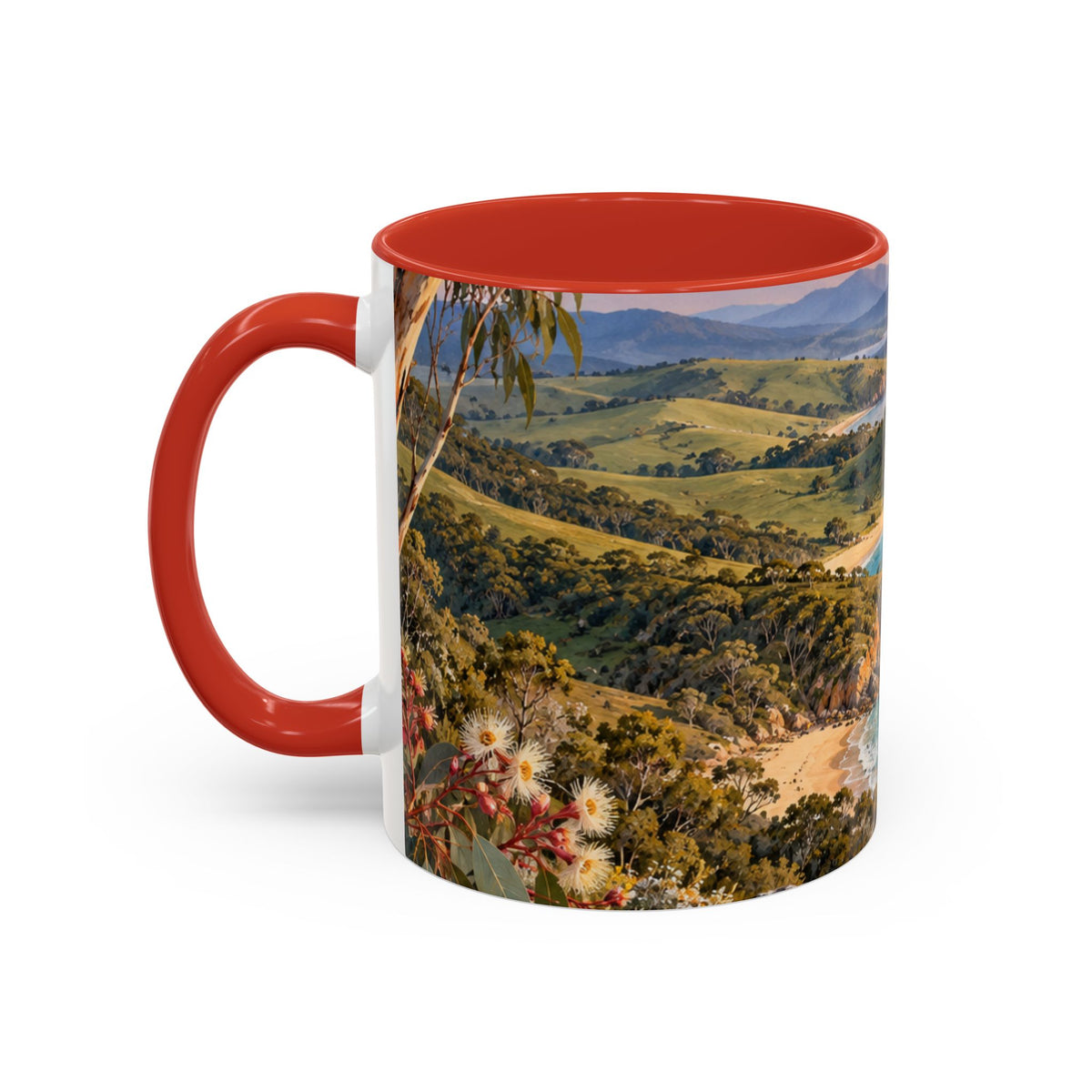 Coastal Sunrise | Accent Mug — 11oz | Magnetica