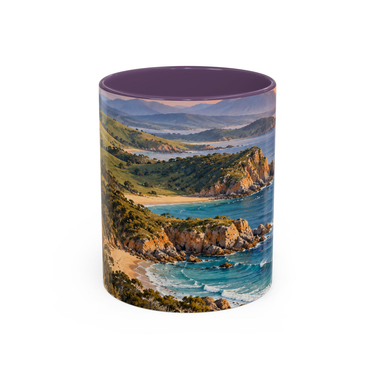Coastal Sunrise | Accent Mug — 11oz | Magnetica
