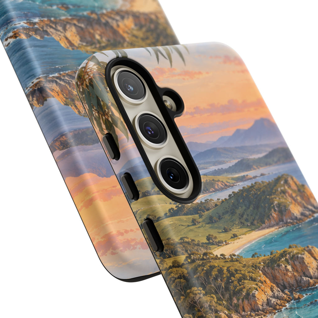 Coastal Sunrise | Tough Phone Case | iPhone, Samsung & Pixel | Magnetica