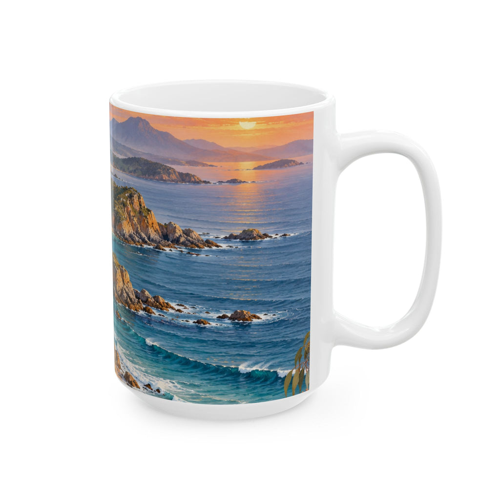 Coastal Sunrise | Ceramic Mug | Magnetica
