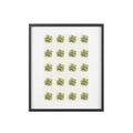 Eucalyptus & Wildflowers | Framed Canvas Wall Art | Magnetica