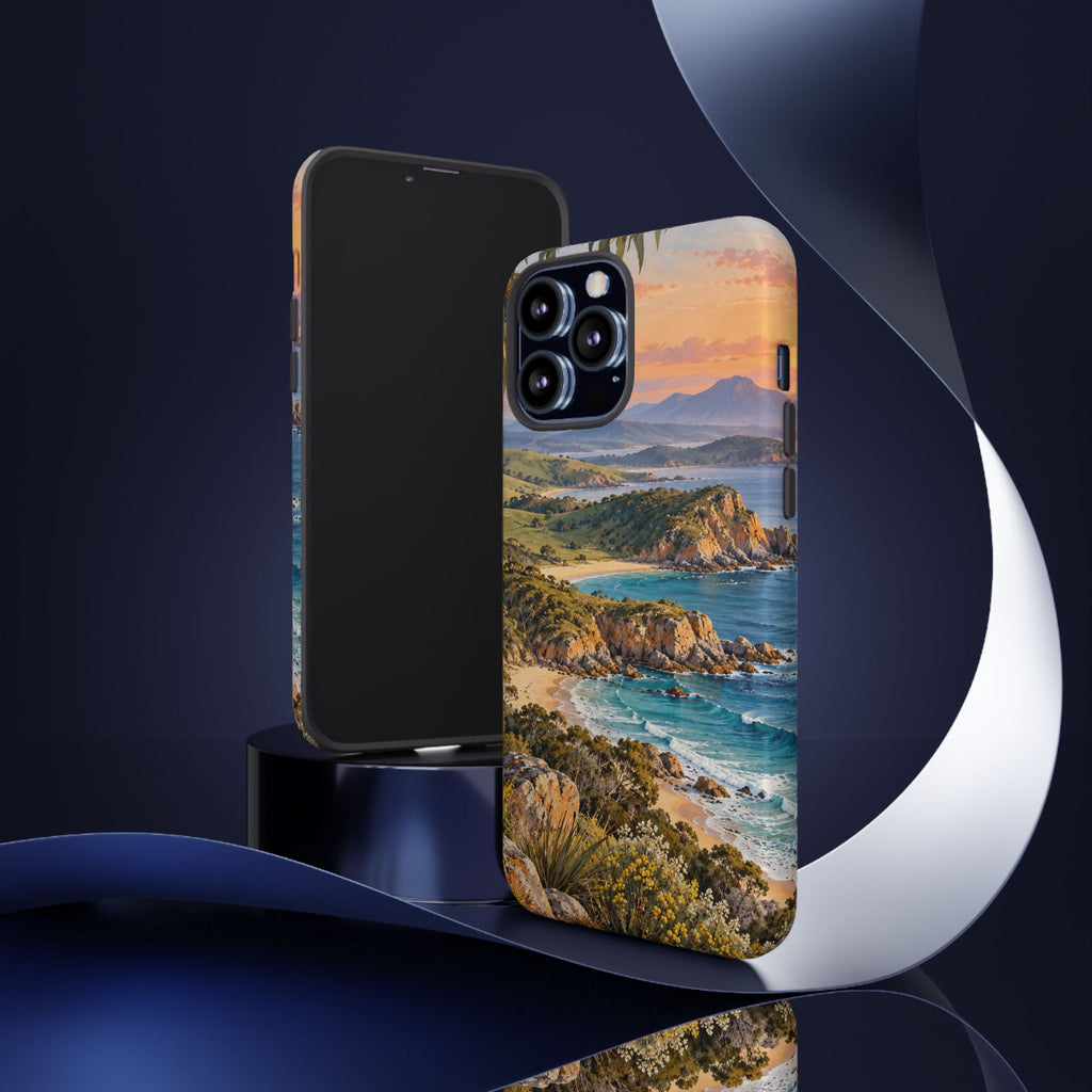 Coastal Sunrise | Tough Phone Case | iPhone, Samsung & Pixel | Magnetica