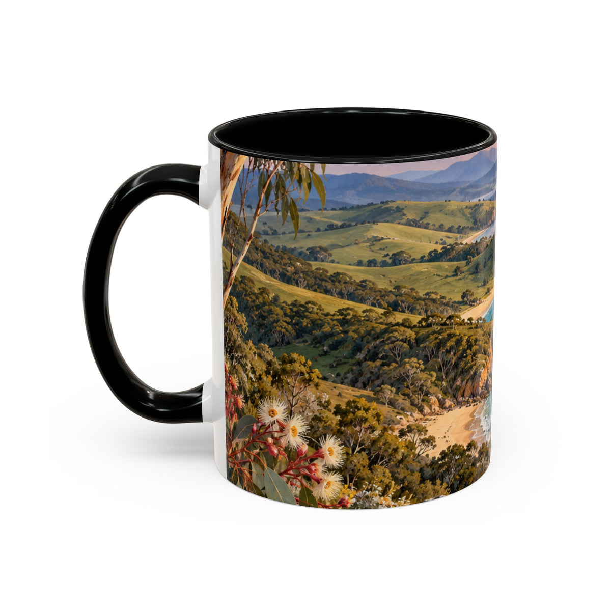 Coastal Sunrise | Accent Mug — 11oz | Magnetica