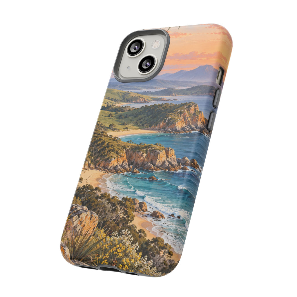 Coastal Sunrise | Tough Phone Case | iPhone, Samsung & Pixel | Magnetica