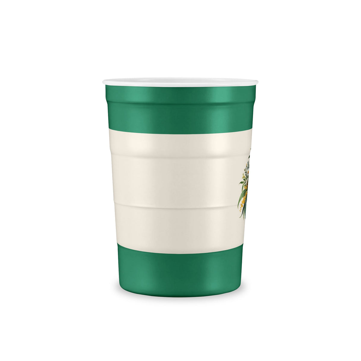 Eucalyptus & Wildflowers | Recyclable Steel Cup | Magnetica