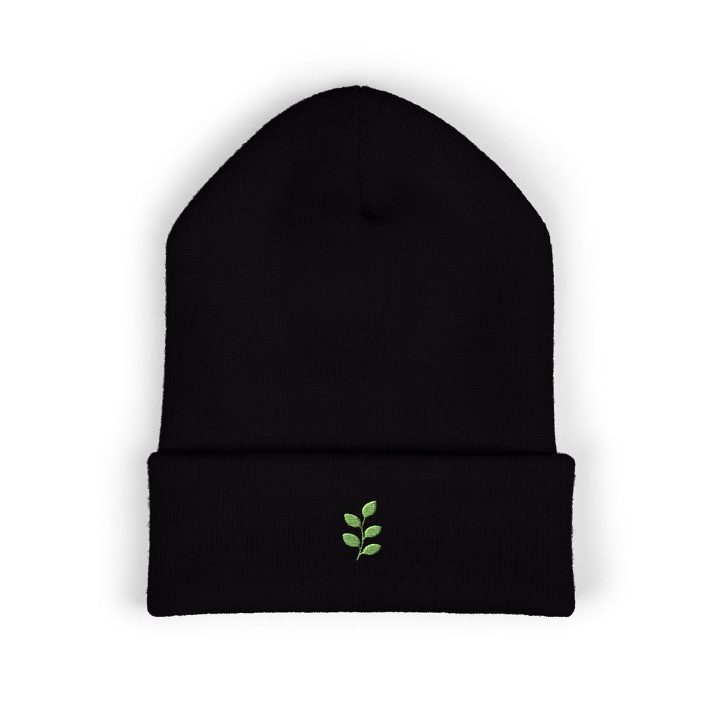 Eucalyptus Leaf | Classic Cuffed Beanie (Embroidery) | Magnetica
