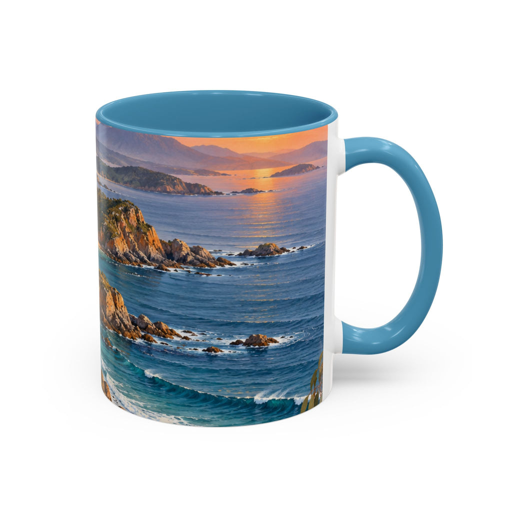 Coastal Sunrise | Accent Mug — 11oz | Magnetica