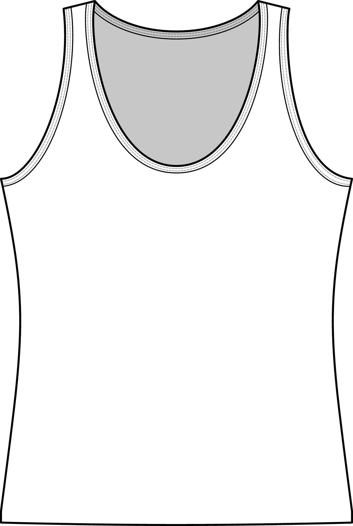 Eucalyptus & Wildflowers | Women's Cotton Tank Top | Magnetica