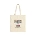 Faith Over Fear — Christian Cotton Canvas Tote Bag