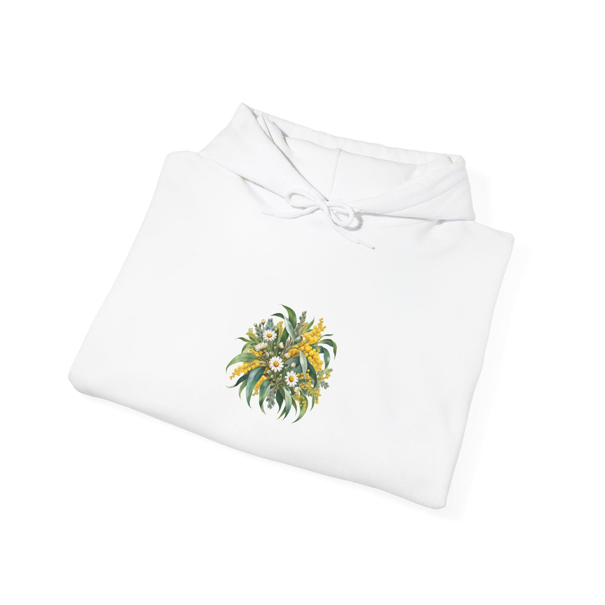 Eucalyptus & Wildflowers | Adult Unisex Hoodie | Magnetica