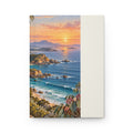Coastal Sunrise | Matte Hardcover Lined Journal | Magnetica