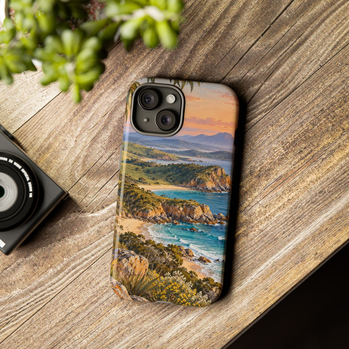Coastal Sunrise | Tough Phone Case | iPhone, Samsung & Pixel | Magnetica