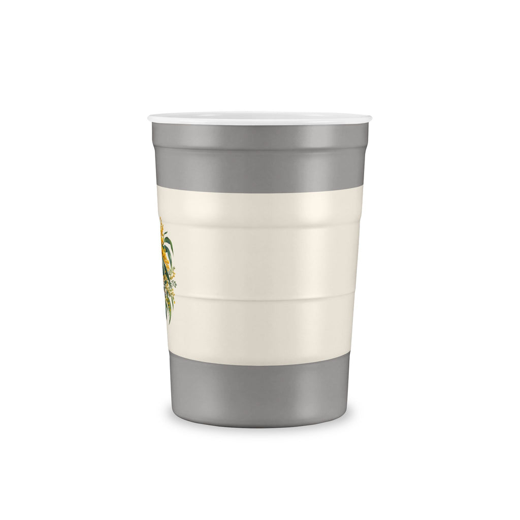 Eucalyptus & Wildflowers | Recyclable Steel Cup | Magnetica