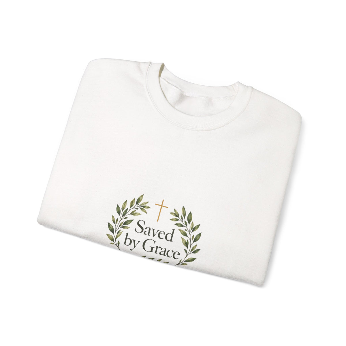 Saved by Grace Botanical Crewneck Sweatshirt | Magnetica