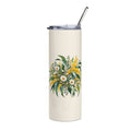 Eucalyptus & Wildflowers | Stainless Steel Tumbler, 20oz | Magnetica