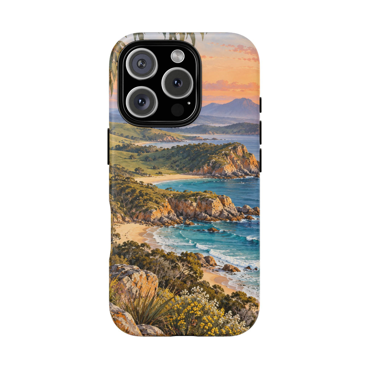 Coastal Sunrise | Tough Phone Case | iPhone, Samsung & Pixel | Magnetica