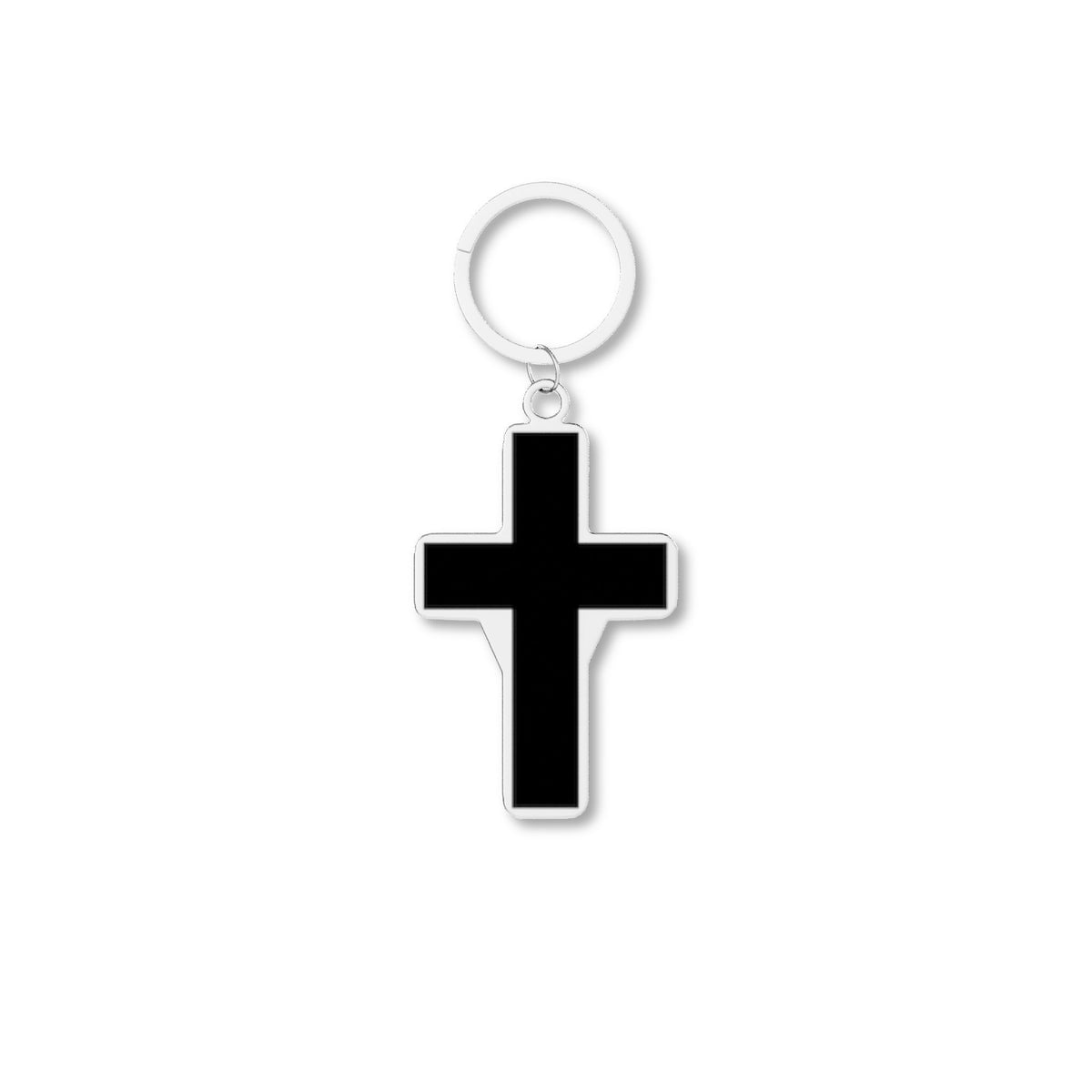 Faithful Cross | Custom Cut Keychain | Magnetica