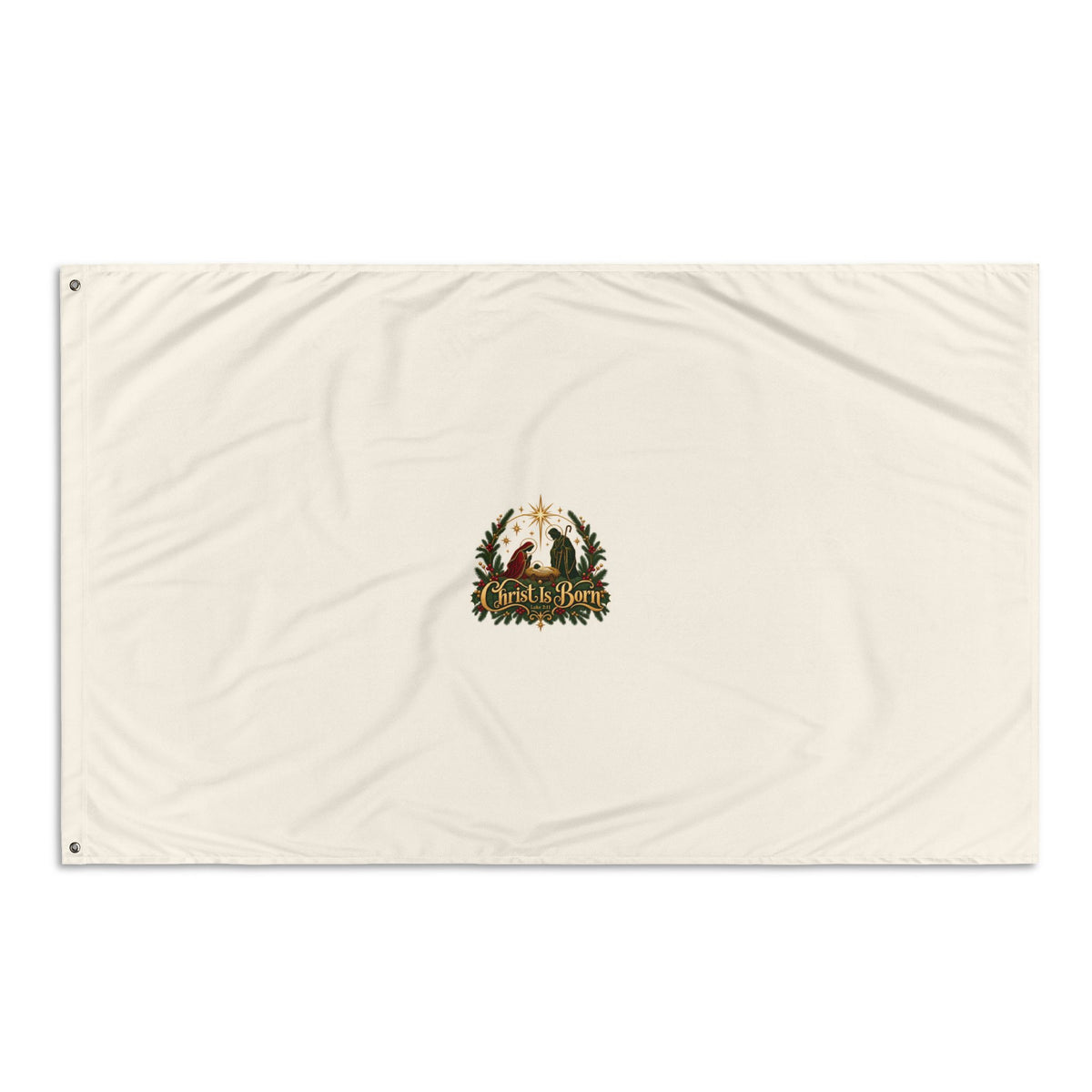 Christ Is Born | All-Over Print Flag | Magnetica