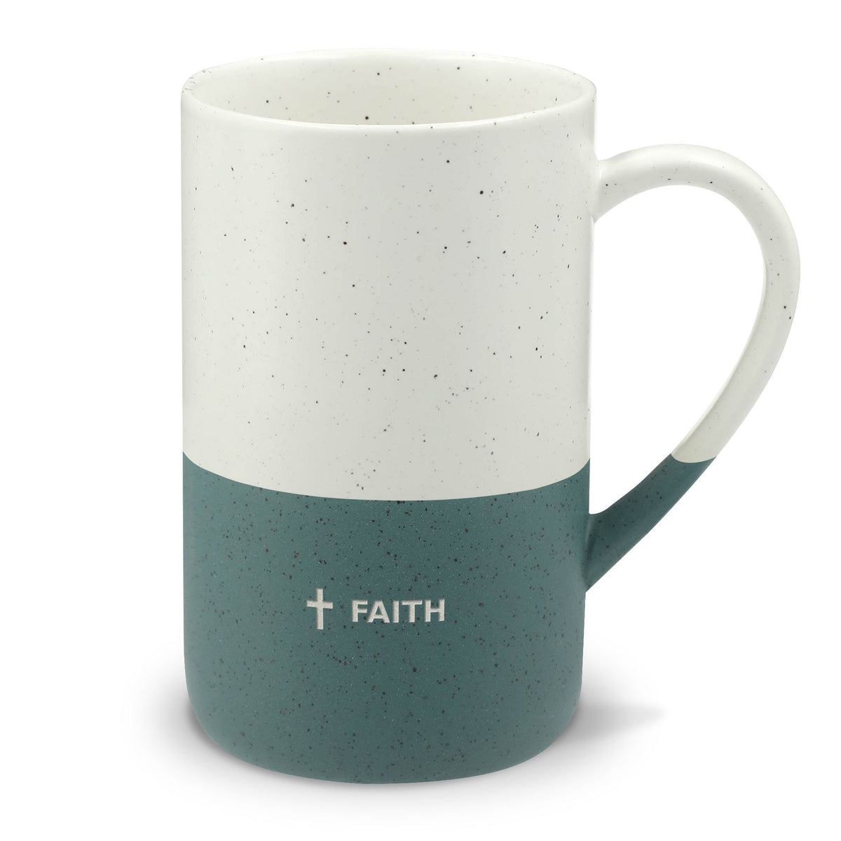 Walk in Faith | Speckled Wayland Ceramic Mug, 13oz (Engraving) | Magnetica