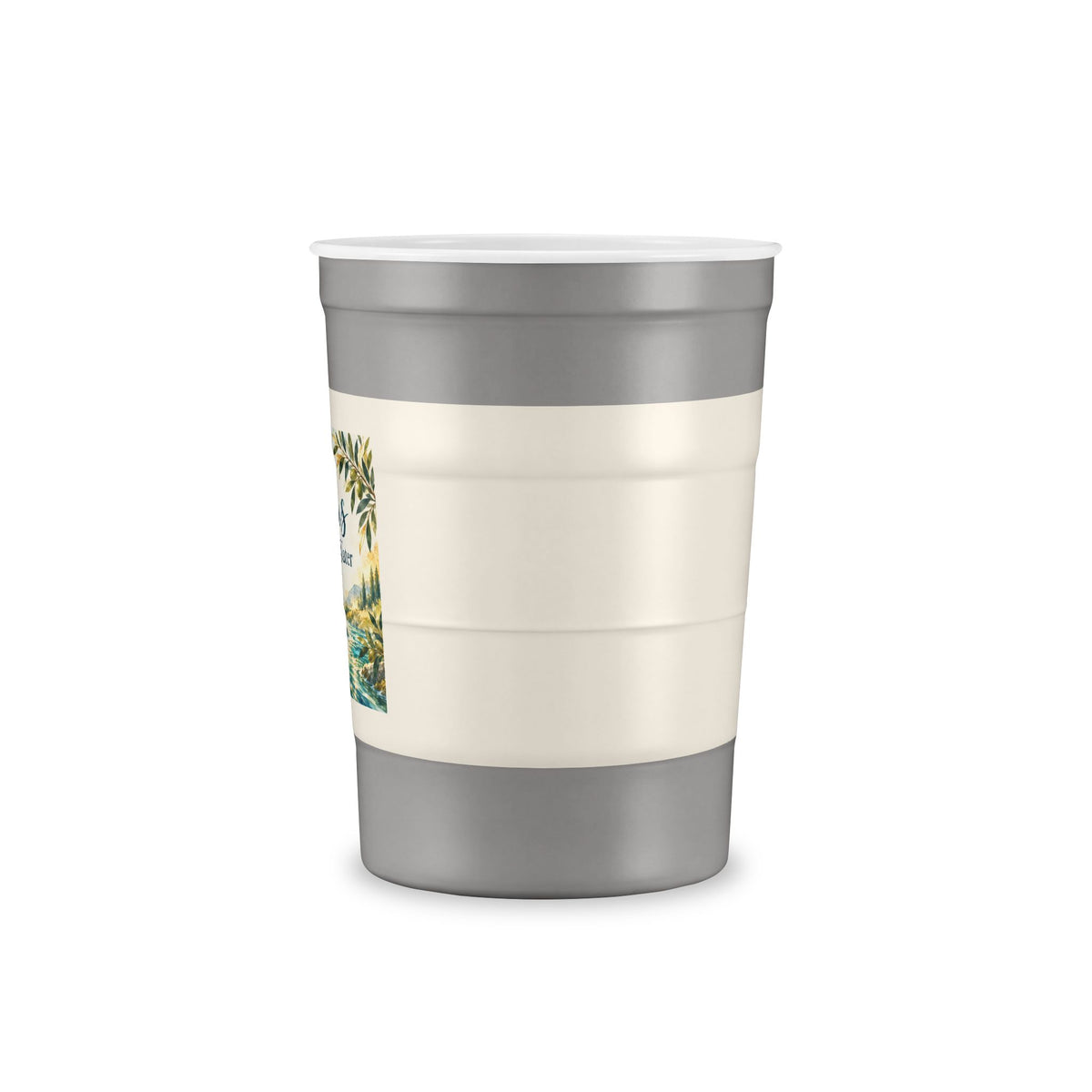Jesus the Living Water | Recyclable Steel Cup | Magnetica