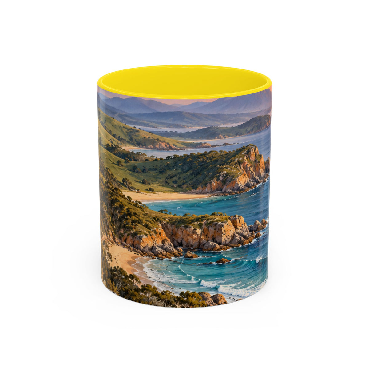 Coastal Sunrise | Accent Mug — 11oz | Magnetica