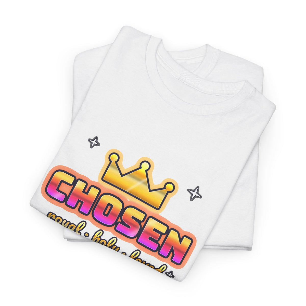 Chosen — Adult Christian T-Shirt | Black & White