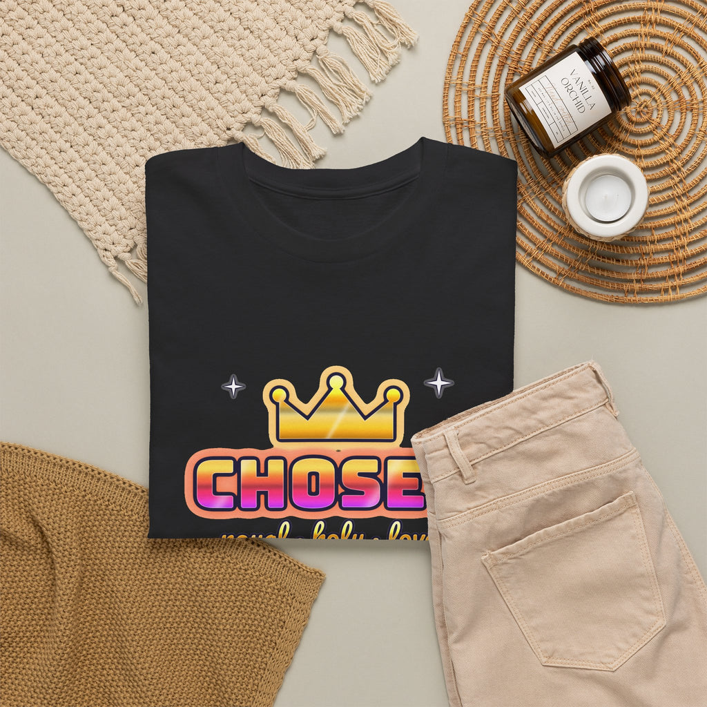 Chosen — Adult Christian T-Shirt | Black & White