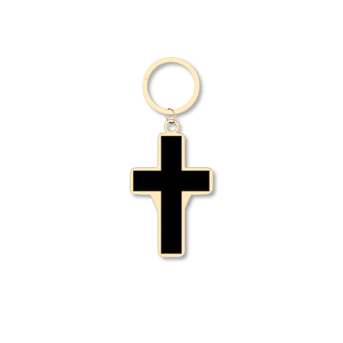 Faithful Cross | Custom Cut Keychain | Magnetica