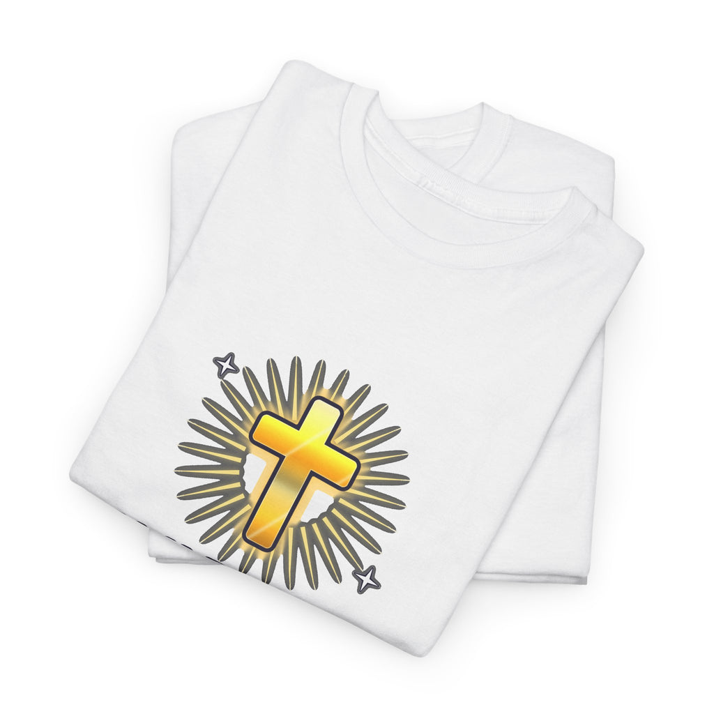 Walk By Faith — Adult Christian T-Shirt | Black & White
