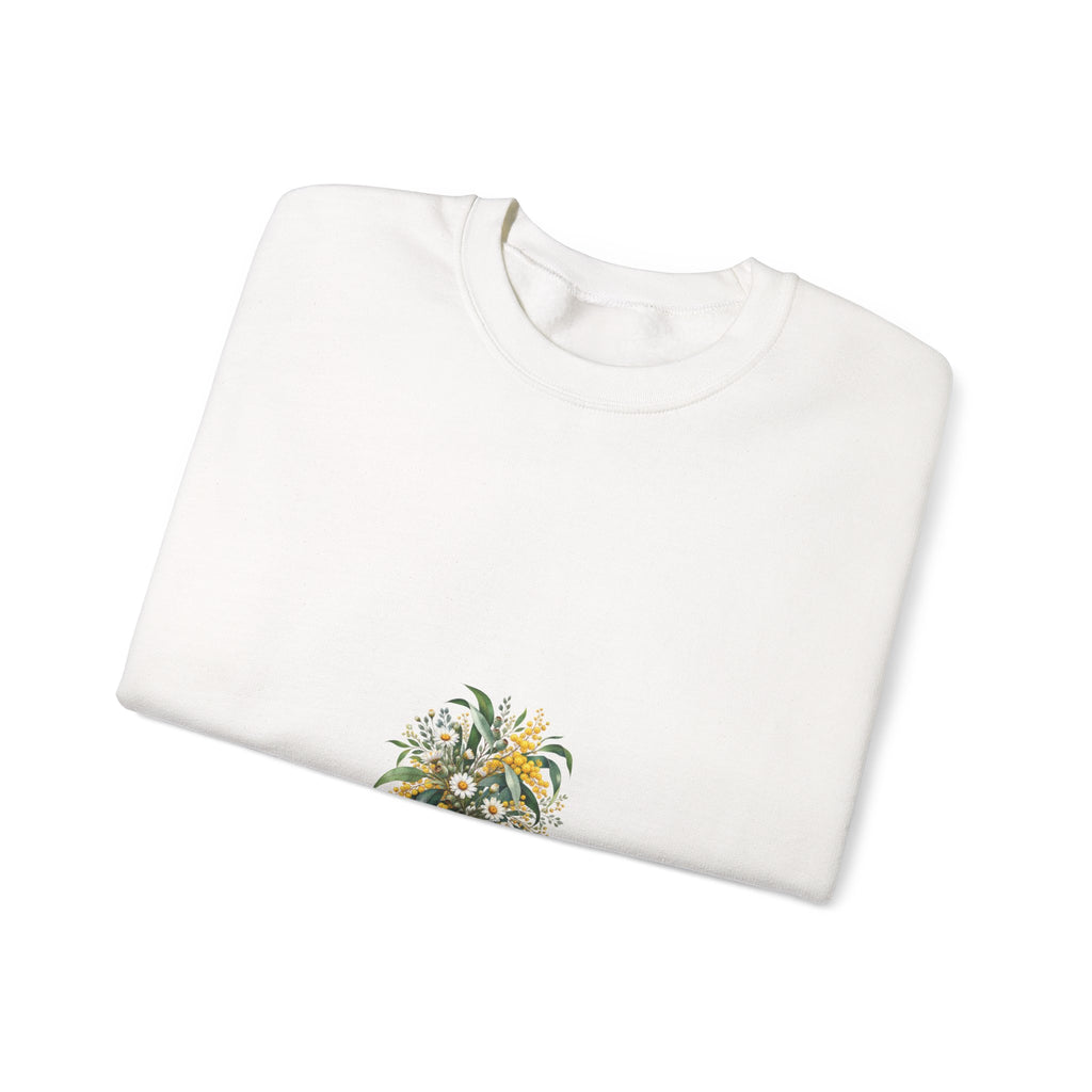 Eucalyptus & Wildflowers | Unisex Crewneck Sweatshirt | Magnetica