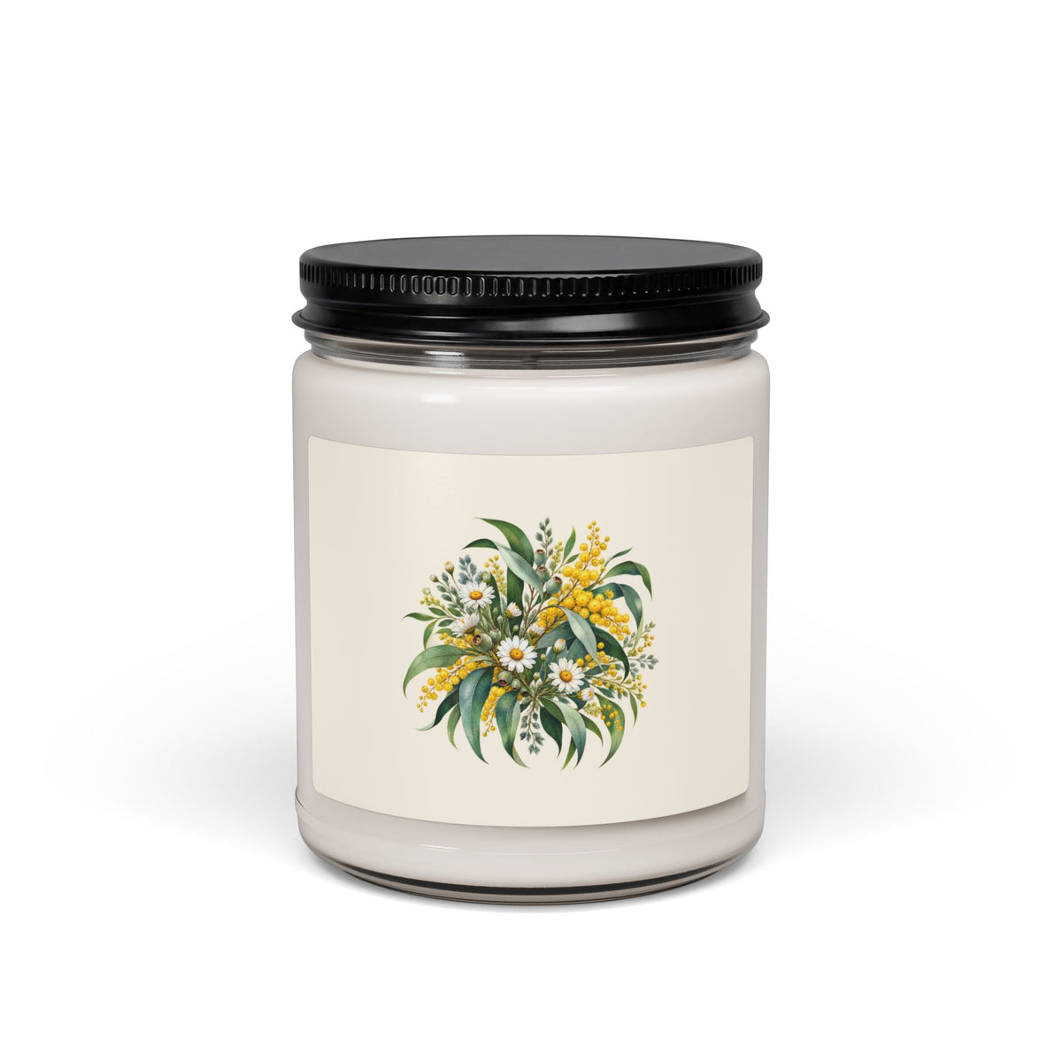 Eucalyptus & Wildflowers | Scented Soy Candle, 9oz | Magnetica