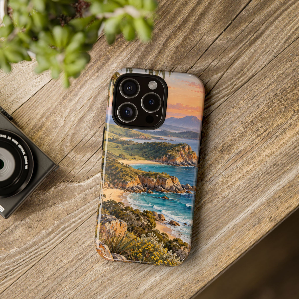 Coastal Sunrise | Tough Phone Case | iPhone, Samsung & Pixel | Magnetica