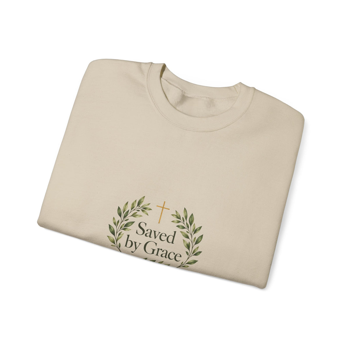 Saved by Grace Botanical Crewneck Sweatshirt | Magnetica
