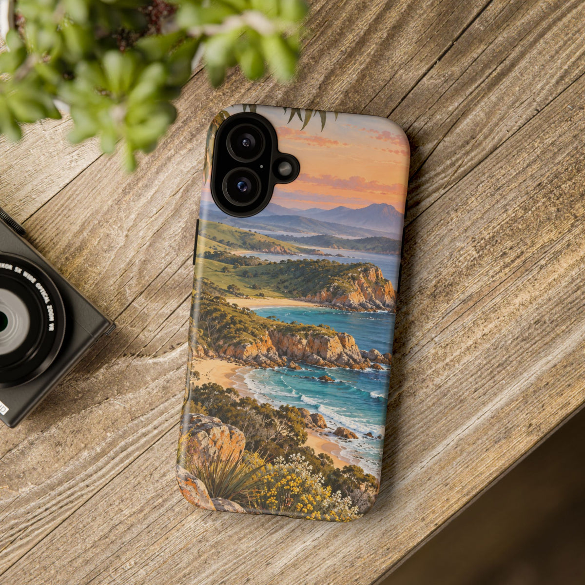 Coastal Sunrise | Tough Phone Case | iPhone, Samsung & Pixel | Magnetica