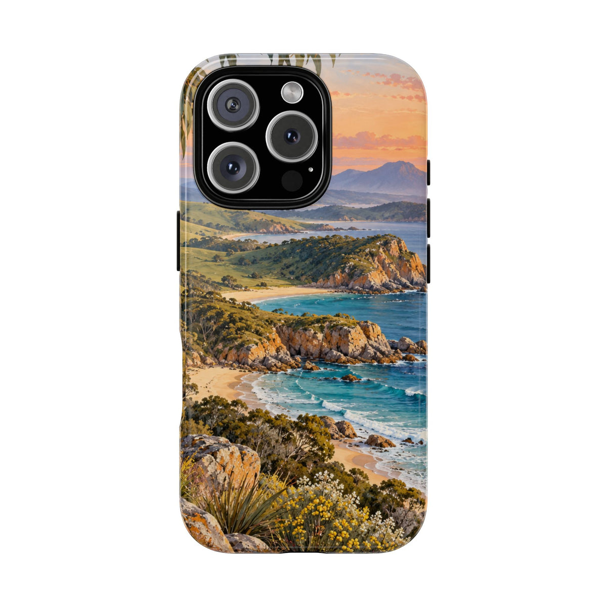 Coastal Sunrise | Tough Phone Case | iPhone, Samsung & Pixel | Magnetica