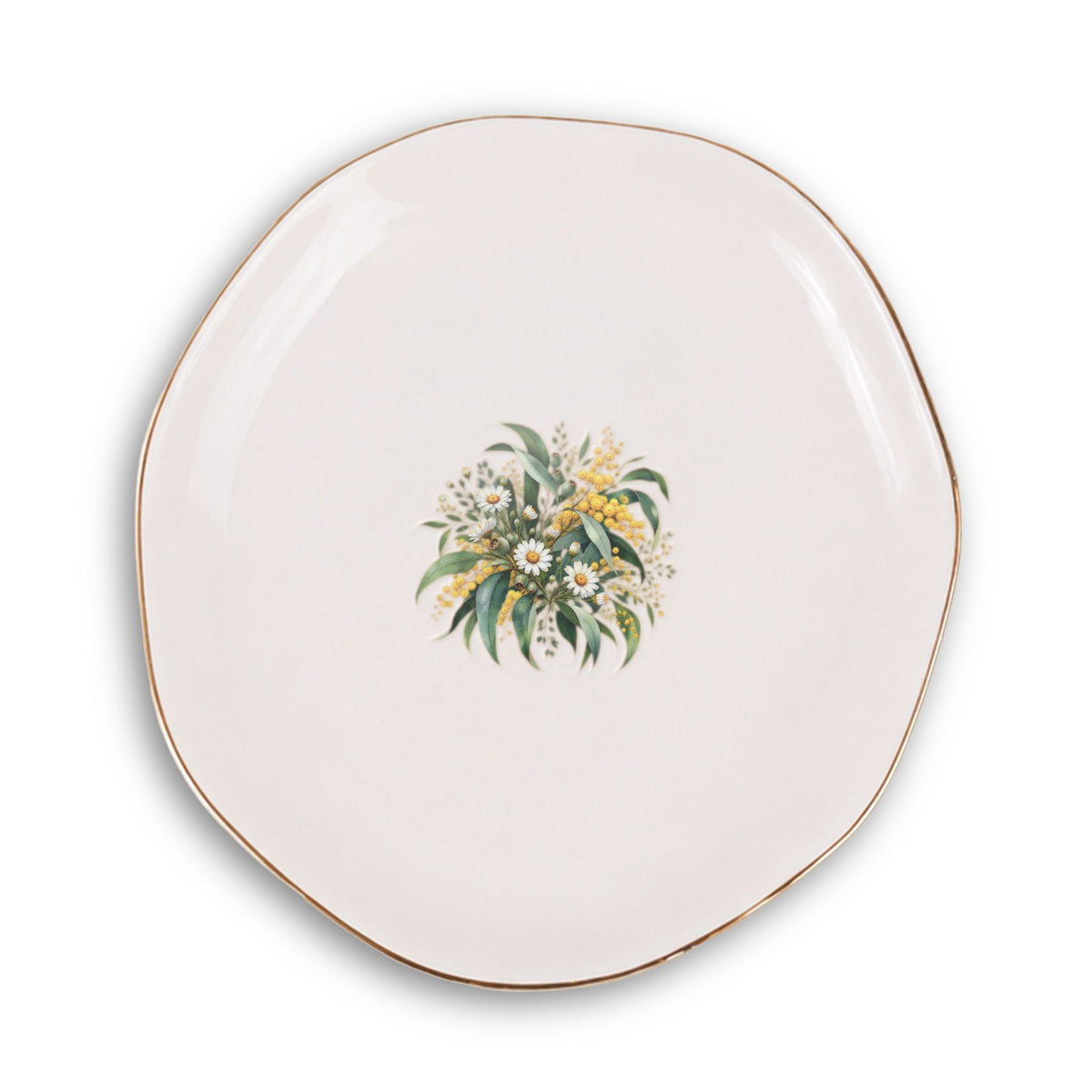 Eucalyptus & Wildflowers | Ceramic Trinket Trays | Magnetica