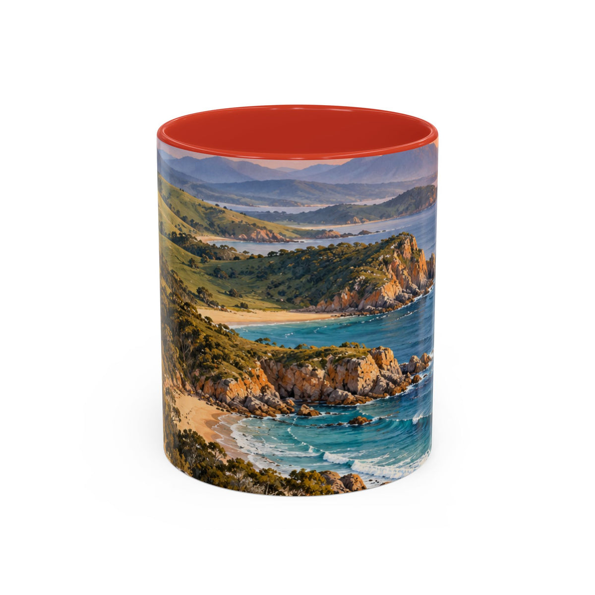 Coastal Sunrise | Accent Mug — 11oz | Magnetica